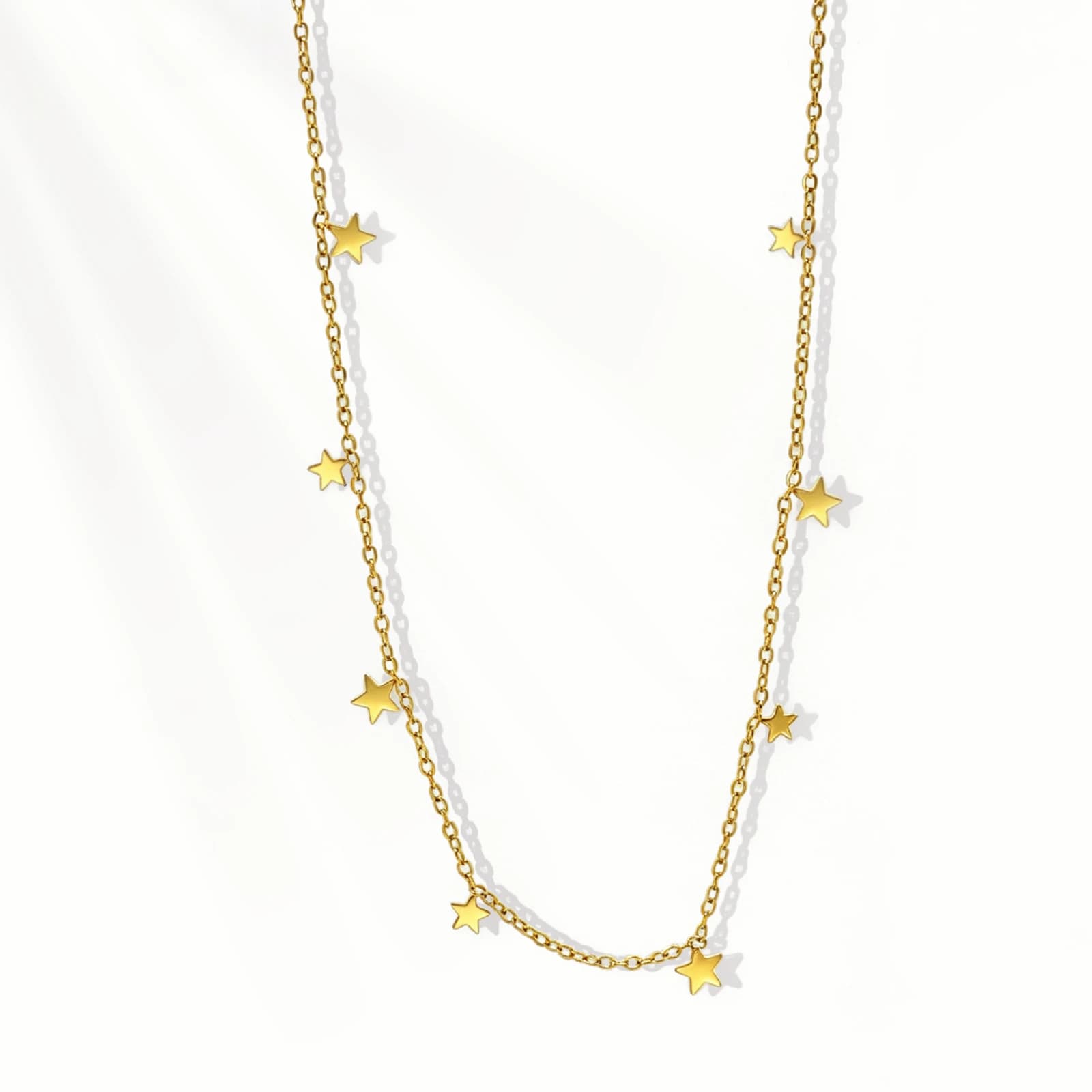 Star Charm Necklace in stainless steel